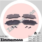 Zimmermann | Bremsbelagsatz, Scheibenbremse | 24191.180.1 Zimmermann | Bremsbelagsatz, Scheibenbremse | 24191.180.1