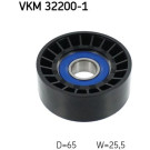 SKF | Umlenk-/Führungsrolle, Keilrippenriemen | VKM 32200-1