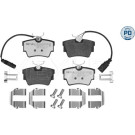 Meyle | Bremsbelagsatz, Scheibenbremse | 025 232 2416-1/PD Meyle | Bremsbelagsatz, Scheibenbremse | 025 232 2416-1/PD
