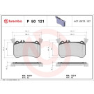 Brembo | Bremsbelagsatz, Scheibenbremse | P 50 121