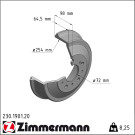 Zimmermann | Bremstrommel | 230.1901.20