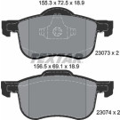 Textar | Bremsbelagsatz, Scheibenbremse | 2307303 Textar | Bremsbelagsatz, Scheibenbremse | 2307303