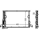 Mahle | Kondensator, Klimaanlage | AC 512 000S