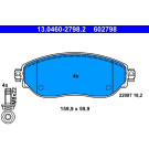 ATE | Bremsbelagsatz, Scheibenbremse | 13.0460-2798.2 ATE | Bremsbelagsatz, Scheibenbremse | 13.0460-2798.2