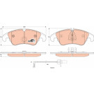 TRW | Bremsbelagsatz, Scheibenbremse | GDB1908 TRW | Bremsbelagsatz, Scheibenbremse | GDB1908