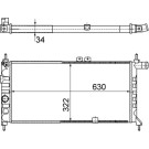 Mahle | Kühler, Motorkühlung | CR 441 000S