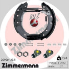 Zimmermann | Bremsbackensatz | 20990.129.9