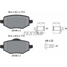 Textar | Bremsbelagsatz, Scheibenbremse | 2619801 Textar | Bremsbelagsatz, Scheibenbremse | 2619801