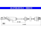 ATE | Seilzug, Kupplungsbetätigung | 24.3728-0315.2