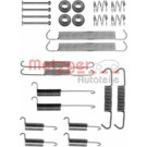 Metzger | Zubehörsatz, Bremsbacken | 105-0712