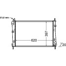 Mahle | Kühler, Motorkühlung | CR 1137 000S