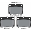 Textar | Bremsbelagsatz, Scheibenbremse | 2359301 Textar | Bremsbelagsatz, Scheibenbremse | 2359301