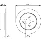 BOSCH | Bremsscheibe | 0 986 479 336