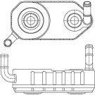 Mahle | Ölkühler, Automatikgetriebe | CLC 177 000S