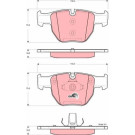 TRW | Bremsbelagsatz, Scheibenbremse | GDB1526 TRW | Bremsbelagsatz, Scheibenbremse | GDB1526