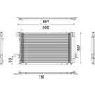 Mahle | Kondensator, Klimaanlage | AC 819 000S