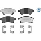 Meyle | Bremsbelagsatz, Scheibenbremse | 025 250 3118/PD Meyle | Bremsbelagsatz, Scheibenbremse | 025 250 3118/PD