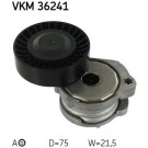 SKF | Spannrolle, Keilrippenriemen | VKM 36241