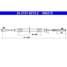 ATE | Seilzug, Feststellbremse | 24.3727-0215.2