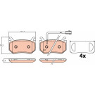 TRW | Bremsbelagsatz, Scheibenbremse | GDB2209 TRW | Bremsbelagsatz, Scheibenbremse | GDB2209