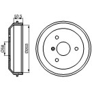 BOSCH | Bremstrommel | 0 986 477 103 BOSCH | Bremstrommel | 0 986 477 103