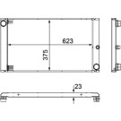 Mahle | Kühler, Motorkühlung | CR 1093 000P