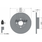 Textar | Bremsscheibe | 92236703