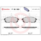 Brembo | Bremsbelagsatz, Scheibenbremse | P 56 065 Brembo | Bremsbelagsatz, Scheibenbremse | P 56 065