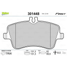 Valeo | Bremsbelagsatz, Scheibenbremse | 301448 Valeo | Bremsbelagsatz, Scheibenbremse | 301448