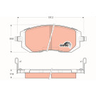 TRW | Bremsbelagsatz, Scheibenbremse | GDB3328 TRW | Bremsbelagsatz, Scheibenbremse | GDB3328