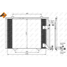 NRF | Kondensator, Klimaanlage | ohne Entfeuchter | 35463