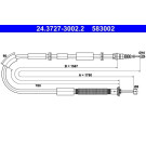 ATE | Seilzug, Feststellbremse | 24.3727-3002.2