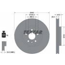 TEXTAR PRO 92243303 Bremsscheibe Ø300mm innenbelüftet, beschichtet, ohne Radlager