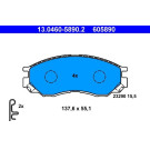 ATE | Bremsbelagsatz, Scheibenbremse | 13.0460-5890.2 ATE | Bremsbelagsatz, Scheibenbremse | 13.0460-5890.2