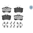 Meyle | Bremsbelagsatz, Scheibenbremse | 025 209 6117/PD Meyle | Bremsbelagsatz, Scheibenbremse | 025 209 6117/PD