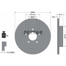 Textar | Bremsscheibe | 92278103