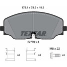 Textar | Bremsbelagsatz, Scheibenbremse | 2276901 Textar | Bremsbelagsatz, Scheibenbremse | 2276901