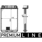 Mahle | Wärmetauscher, Innenraumheizung | AH 77 000P