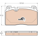 TRW | Bremsbelagsatz, Scheibenbremse | GDB1974 TRW | Bremsbelagsatz, Scheibenbremse | GDB1974