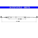 ATE | Seilzug, Feststellbremse | 24.3727-0176.2