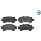 Meyle | Bremsbelagsatz, Scheibenbremse | 025 255 4014 Meyle | Bremsbelagsatz, Scheibenbremse | 025 255 4014