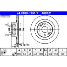 ATE | Bremsscheibe | 24.0109-0131.1