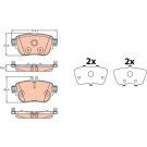 TRW | Bremsbelagsatz, Scheibenbremse | GDB2155 TRW | Bremsbelagsatz, Scheibenbremse | GDB2155