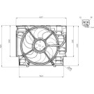 NRF | Lüfter, Motorkühlung | 47960