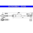 ATE | Bremsschlauch | 24.5143-0564.3