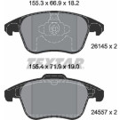 Textar | Bremsbelagsatz, Scheibenbremse | 2614501 Textar | Bremsbelagsatz, Scheibenbremse | 2614501