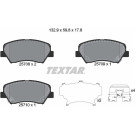Textar | Bremsbelagsatz, Scheibenbremse | 2570801 Textar | Bremsbelagsatz, Scheibenbremse | 2570801
