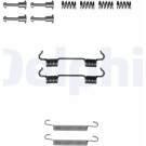 Delphi | Zubehörsatz, Feststellbremsbacken | LY1297