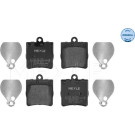 Meyle | Bremsbelagsatz, Scheibenbremse | 025 219 1915 Meyle | Bremsbelagsatz, Scheibenbremse | 025 219 1915