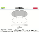 Valeo | Bremsbelagsatz, Scheibenbremse | 302466A Valeo | Bremsbelagsatz, Scheibenbremse | 302466A